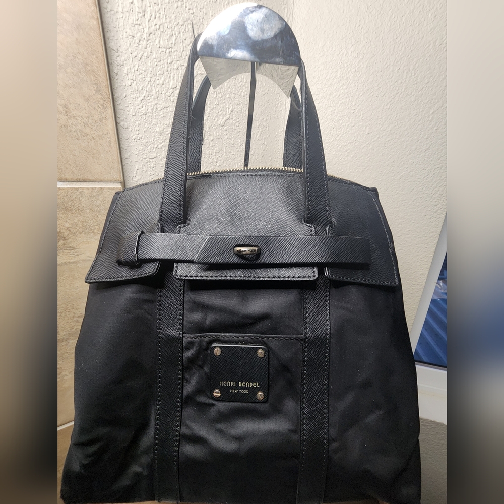 Henri Bendel Jetsetter Mini Convertible Backpack - Picture 2 of 13